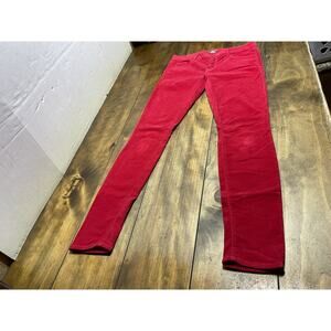 Mother Pants Womens 28 Red Velvet My Life As A Snow Bunny